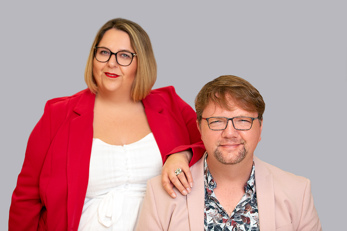 Michael Glebicki und Dunja Katharina Wermter sind Supervisoren aus Bielefeld